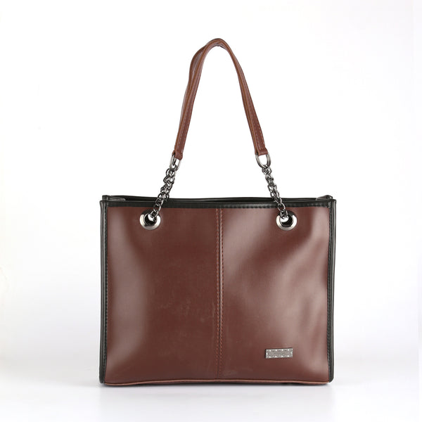 Modra Brown Tote Bag