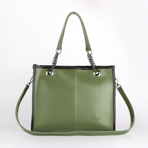 Modra Green Tote Bag