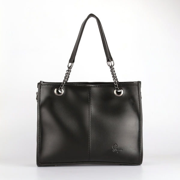 Modra Black Tote Bag