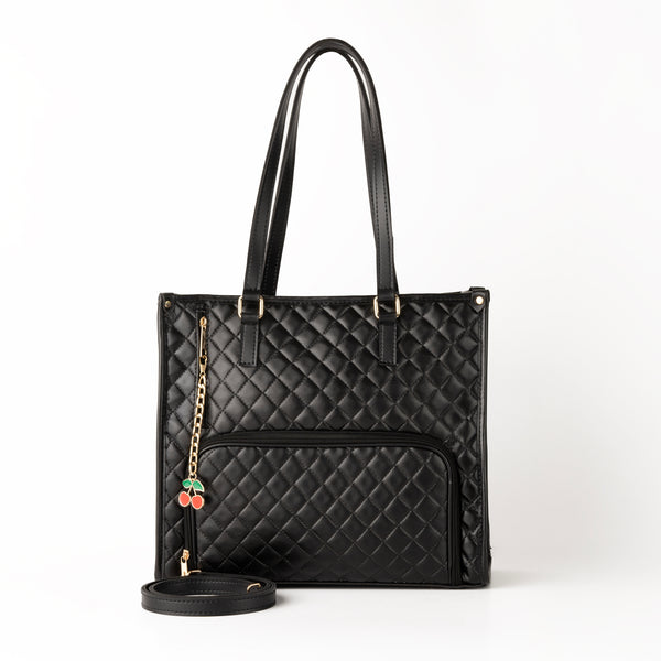 Embrossa Black Belni Tote Bag