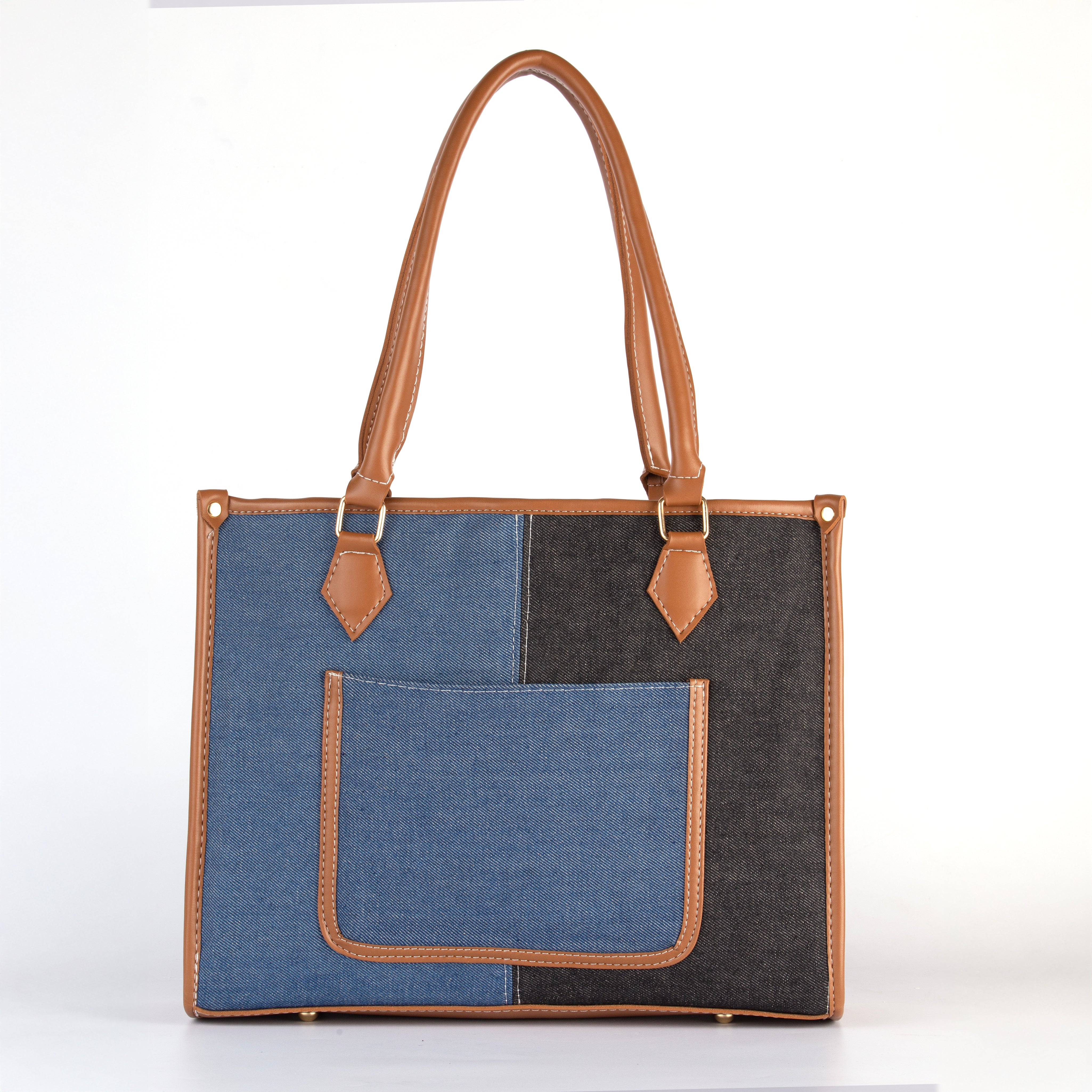 Luxe Denim Tote Bag – Silaya
