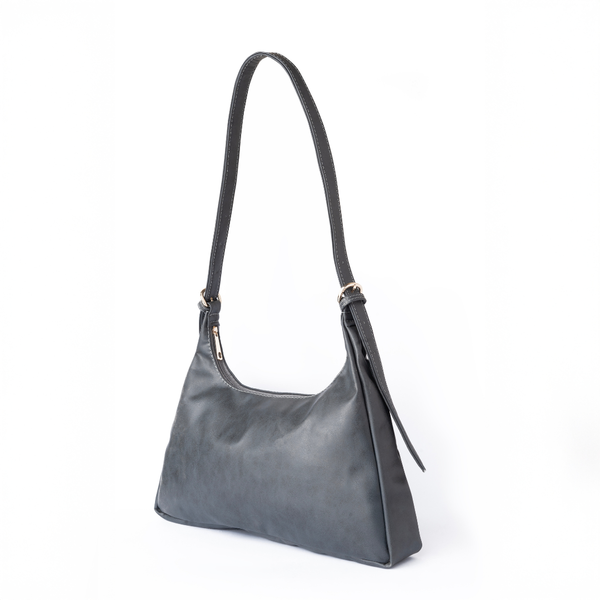 Velora Grey Shoulder Bag