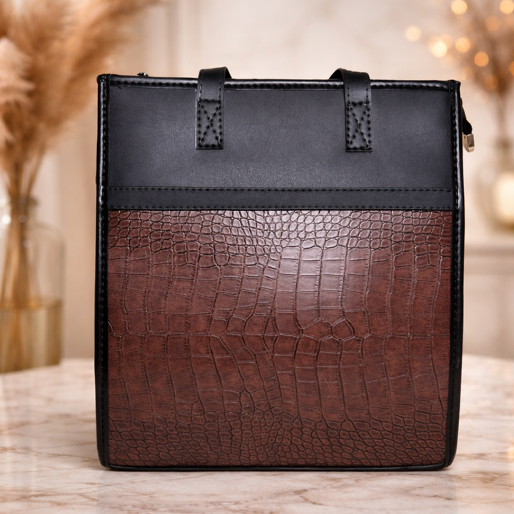 Croc Crown Tote Bag – Silaya