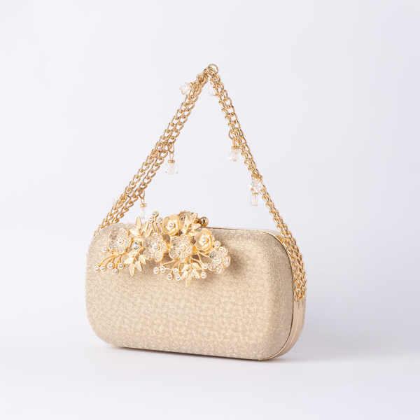 Lustro Gold Clutch
