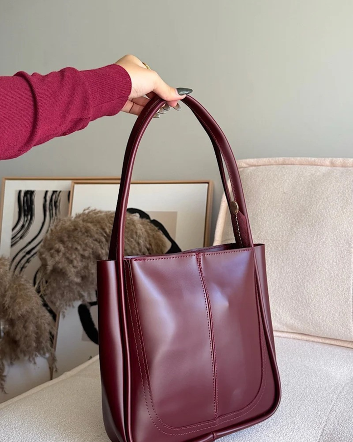 Moscow Maroon Shoulder Bag – Silaya